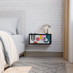 COOL STORY Nachttisch in Schwarz