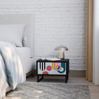 COOL STORY Nachttisch in Schwarz