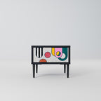 COOL STORY Nachttisch in Schwarz