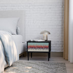 CHROMA CONTOURS Nachttisch in Schwarz