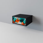 CIRCULAR RHAPSODY Nachttisch in Schwarz