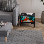 CIRCULAR RHAPSODY Nachttisch in Schwarz