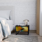 PIERCING SHARPNESS Nachttisch in Schwarz