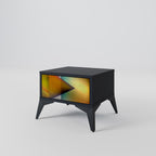 PIERCING SHARPNESS Nachttisch in Schwarz