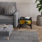 PIERCING SHARPNESS Nachttisch in Schwarz