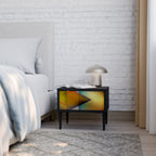 PIERCING SHARPNESS Nachttisch in Schwarz