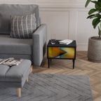 PIERCING SHARPNESS Nachttisch in Schwarz