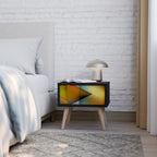 PIERCING SHARPNESS Nachttisch in Schwarz