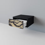 UNIFIED FRAGMENTS Nachttisch in Schwarz