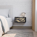 UNIFIED FRAGMENTS Nachttisch in Schwarz