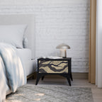 UNIFIED FRAGMENTS Nachttisch in Schwarz