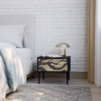 UNIFIED FRAGMENTS Nachttisch in Schwarz