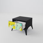 BODY LANGUAGE Nightstand in Black Finish