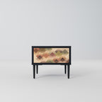 GEOMETRIC FUSION Nachttisch in Schwarz