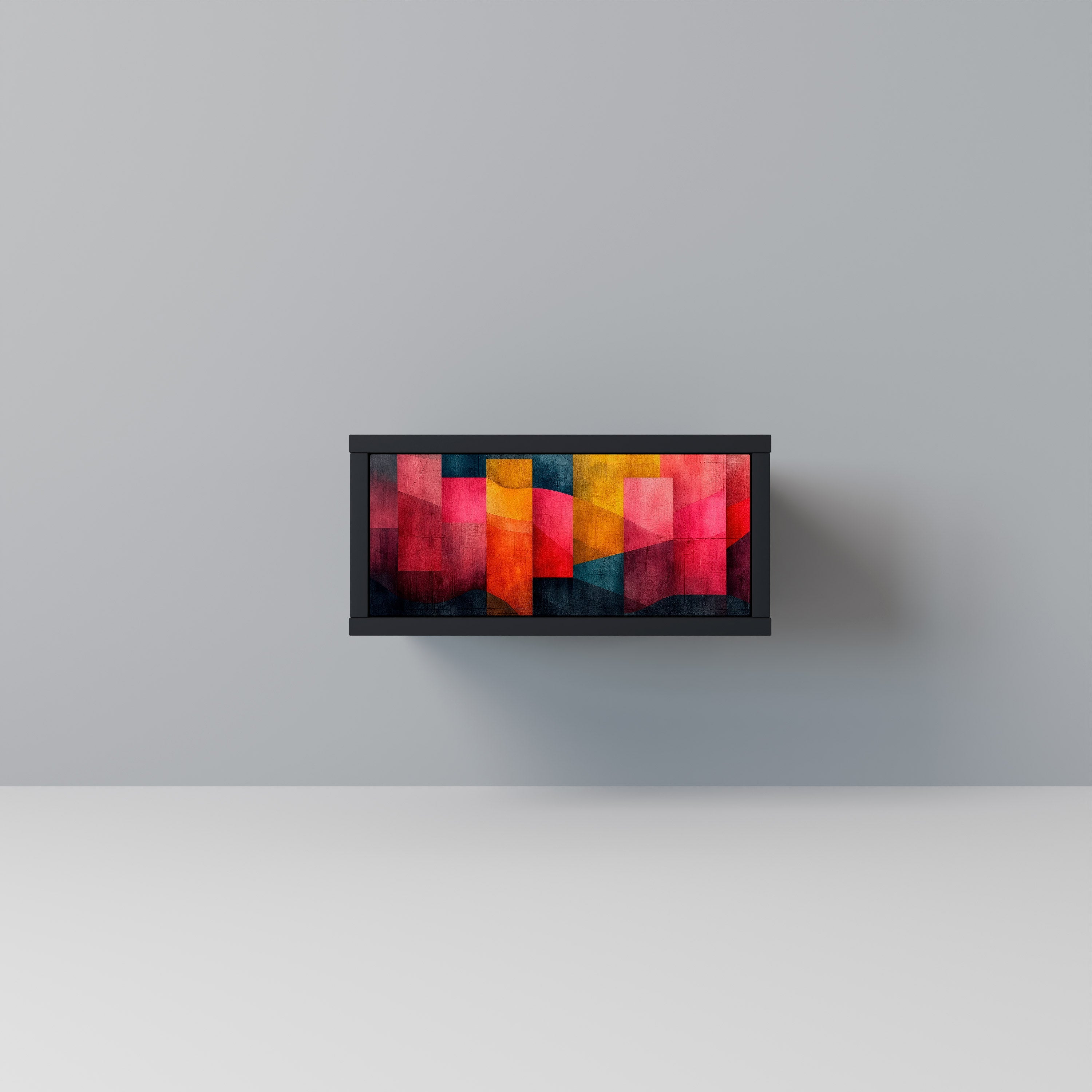 COLORFUL SOUNDS Nachttisch in Schwarz