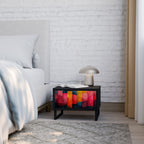 COLORFUL SOUNDS Nachttisch in Schwarz