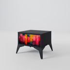 COLORFUL SOUNDS Nachttisch in Schwarz