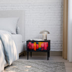 COLORFUL SOUNDS Nachttisch in Schwarz