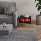 COLORFUL SOUNDS Nachttisch in Schwarz