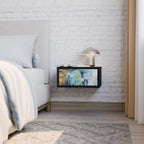 ABSTRACT THOUGHTS Nachttisch in Schwarz