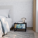 ABSTRACT THOUGHTS Nachttisch in Schwarz