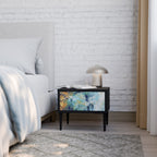 ABSTRACT THOUGHTS Nachttisch in Schwarz