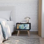 ABSTRACT THOUGHTS Nachttisch in Schwarz