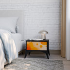 ORANGE ARRANGEMENT Nachttisch in Schwarz