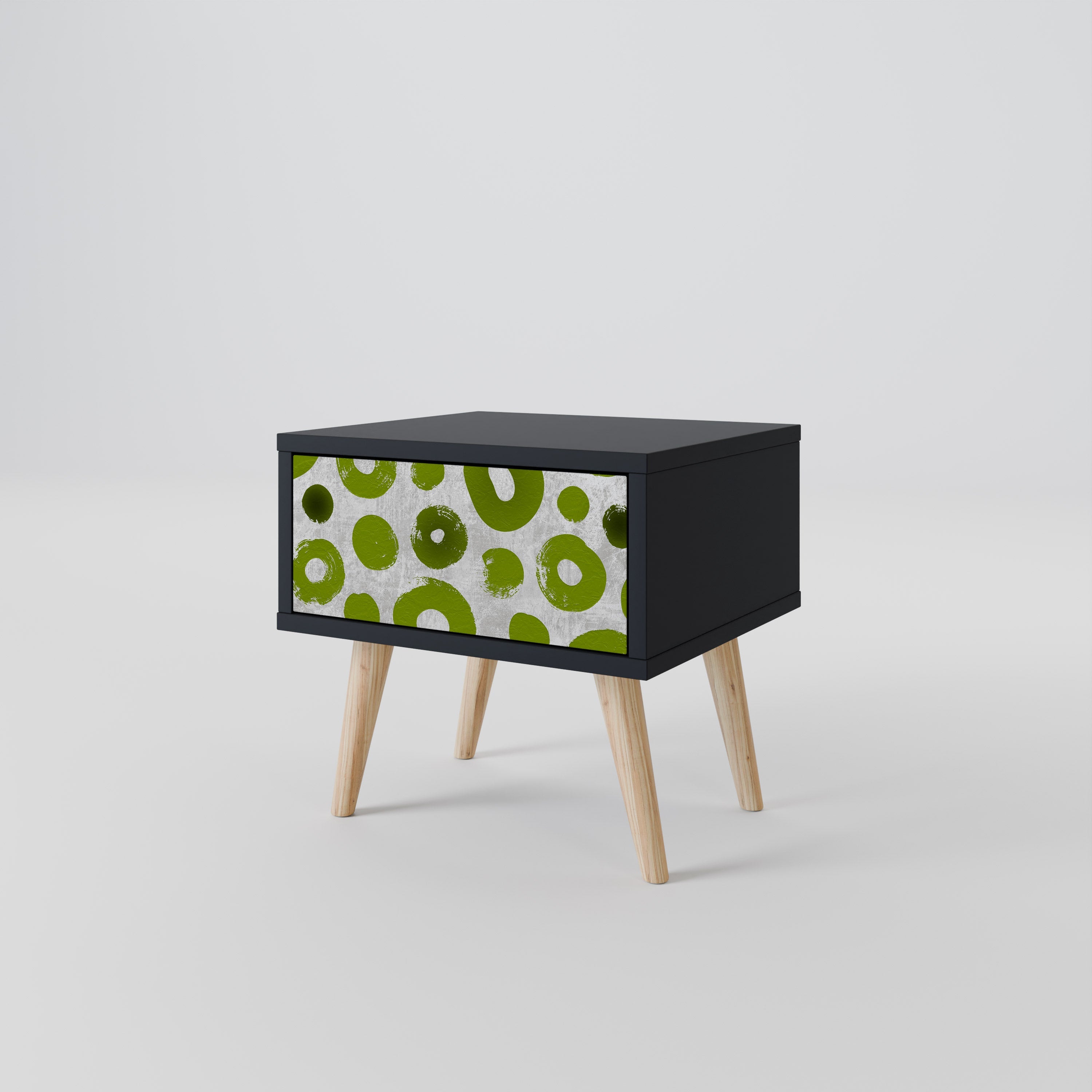 GREEN RHAPSODY Nachttisch in Schwarz