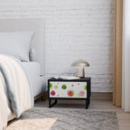 COLORFUL COSMOS Nachttisch in Schwarz