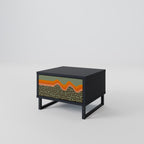 SIMPLE SOLUTIONS Nachttisch in Schwarz