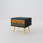 SIMPLE SOLUTIONS Nachttisch in Schwarz