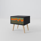 SIMPLE SOLUTIONS Nachttisch in Schwarz