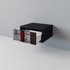 GRAY FIGURES Nachttisch in Schwarz