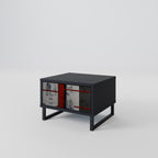 GRAY FIGURES Nachttisch in Schwarz