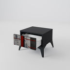 GRAY FIGURES Nachttisch in Schwarz
