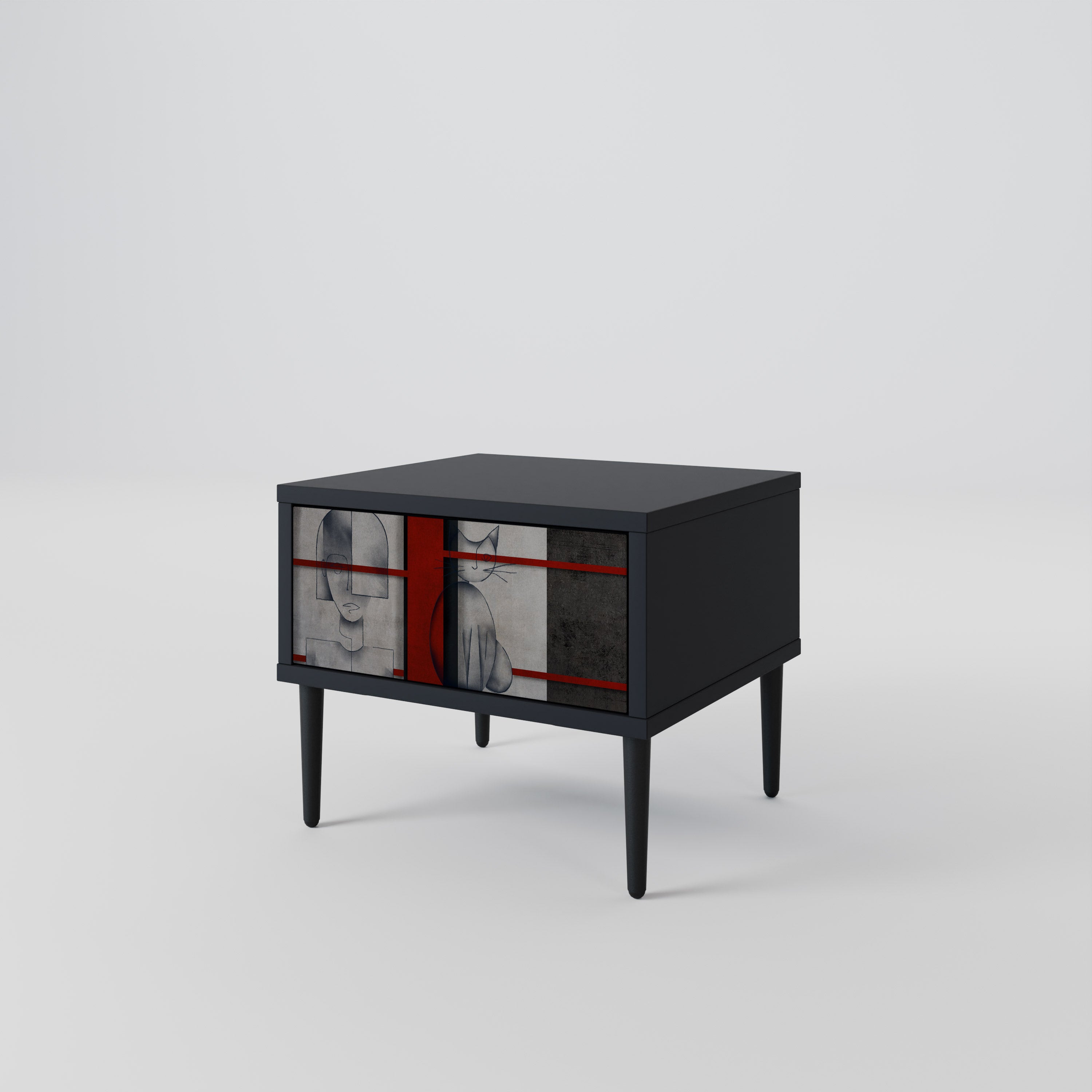 GRAY FIGURES Nightstand