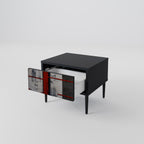 GRAY FIGURES Nachttisch in Schwarz