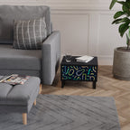 CONTRAST DANCE Nachttisch in Schwarz