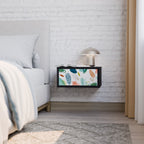 BOTANICAL HURRICANE Nachttisch in Schwarz