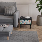 BOTANICAL HURRICANE Nachttisch in Schwarz