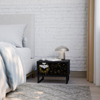 STELLAR CONSTELLATIONS Nachttisch in Schwarz