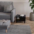 STELLAR CONSTELLATIONS Nachttisch in Schwarz