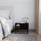 STELLAR CONSTELLATIONS Nachttisch in Schwarz