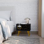 STELLAR CONSTELLATIONS Nachttisch in Schwarz