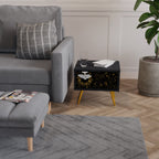 STELLAR CONSTELLATIONS Nachttisch in Schwarz