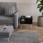 STELLAR CONSTELLATIONS Nachttisch in Schwarz