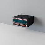 ROYAL COMPOSITION Nachttisch in Schwarz