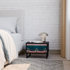 ROYAL COMPOSITION Nachttisch in Schwarz