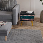 ROYAL COMPOSITION Nachttisch in Schwarz